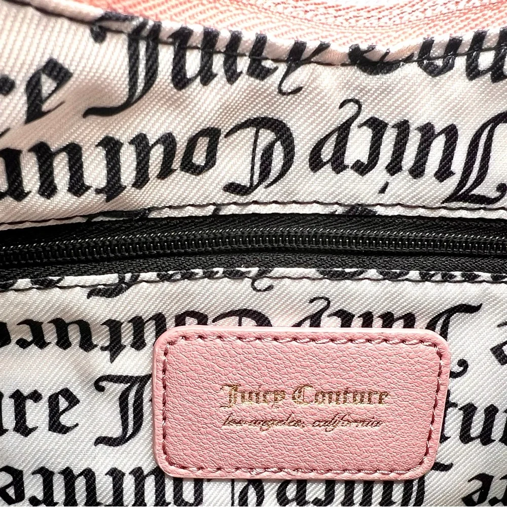 JUICY COUTURE taffy dusty pink obsession crossbody bag-NWT-Never Used-Excel Cond - Picture 8 of 11